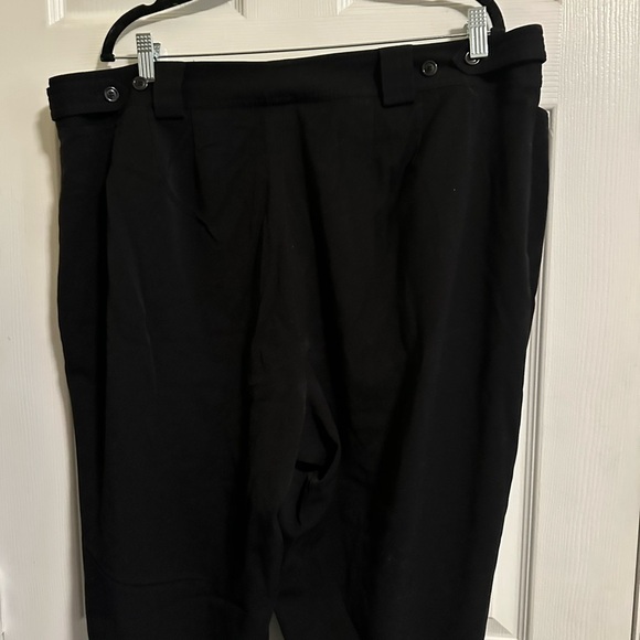 EUC LANE BRYANT Black Slacks- The Right Fit Size 4 (20) (Blue Circle) Curvy Adj - Picture 4 of 5